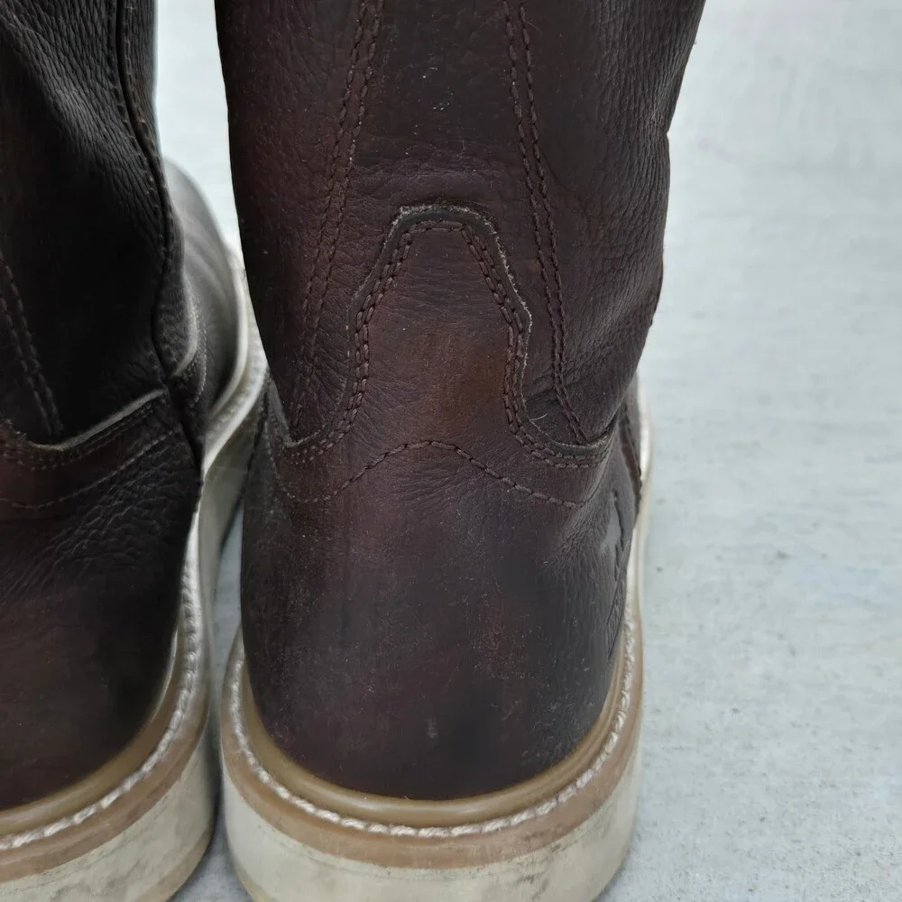 Red Wing Irish Setter Men Size 10 D Steel Toe Safety Toe Work Boots 83908 Ashby